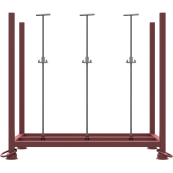 Stacking pallet | for 21 / 30 foot plates | for 30 foot plates,dimensions: 1,40 m x 0,73 m x 1,31 m | painted